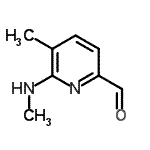 CAS#: 208111-33-5, 5-Methyl-6-(Methylamino)-2-Pyridinecarbaldehyde