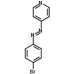 CAS 登录号：20815-54-7， 4-[(E)-(4-溴苯基)偶氮]吡啶