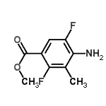 CAS#: 208166-53-4, Methyl 4-Amino-2,5-Difluoro-3-Methylbenzoate