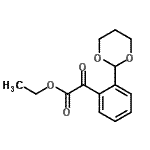 CAS 登录号：208196-15-0， 乙基[2-(1,3-二恶烷-2-基)苯基](氧代)乙酸酯