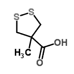 CAS#: 208243-72-5, 4-Methyldithiolane-4-Carboxylic Acid