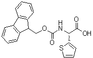 CAS 登录号：208259-66-9， (2R)-{[(9H-芴-9-基甲氧基)羰基]氨基}(2-噻吩基)乙酸