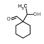 CAS#: 208348-75-8, 1-(1-Hydroxyethyl)Cyclohexanecarbaldehyde