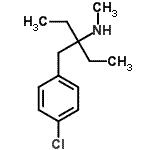 CAS#: 2084-80-2, 3-(4-Chlorobenzyl)-N-Methyl-3-Pentanamine
