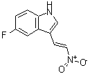 CAS 登录号：208645-53-8， 5-氟-3-[(E)-2-硝基乙烯基]-1H-吲哚