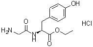 CAS#: 2087-45-8, Ethyl Glycyl-L-Tyrosinate Hydrochloride (1:1)