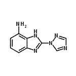 CAS#: 208773-21-1, 2-(1H-1,2,4-Triazol-1-Yl)-1H-Benzimidazol-4-Amine