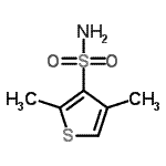 CAS#: 208775-25-1, 2,4-Dimethyl-3-Thiophenesulfonamide