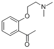 CAS#: 2089-20-5, 1-[2-(2-Dimethylaminoethoxy)Phenyl]Ethanone