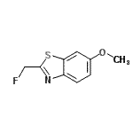 CAS#: 20897-51-2, 2-(Fluoromethyl)-6-Methoxy-1,3-Benzothiazole