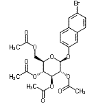 CAS#: 209002-38-0, 6-Bromo-2-Naphthyl 2,3,4,6-Tetra-O-Acetyl-beta-D-Glucopyranoside