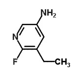 CAS#: 209329-01-1, 5-Ethyl-6-Fluoro-3-Pyridinamine