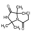 CAS#: 209336-83-4, 1-(Chloroacetyl)-2,2,5,5-Tetramethyl-4-Imidazolidinone