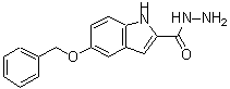 CAS 登录号：20948-66-7， 5-(苄氧基)-1H-吲哚-2-甲酰肼