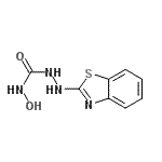 CAS#: 209545-37-9, 2-(1,3-Benzothiazol-2-Yl)-N-Hydroxyhydrazinecarboxamide