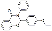 CAS 登录号：20973-42-6， 2-(4-乙氧基苯基)-3-苯基-2H-1,3-苯并恶嗪-4(3H)-酮