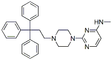 CAS#: 20980-16-9, 4-(Methylamino)-2-[4-(3,3,3-Triphenylpropyl)-1-Piperazinyl]Pyrimidine