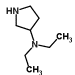 CAS#: 20984-82-1, N,N-Diethyl-3-Pyrrolidinamine