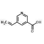 CAS#: 209915-44-6, 5-Vinylnicotinic Acid