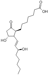 CAS#: 21003-46-3, (8beta,11alpha,13E,15S)-11,15-Dihydroxy-9-Oxo-Prost-13-En-1-Oic Acid