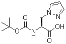 CAS 登录号：21012-18-0， N-{[(2-甲基-2-丙基)氧基]羰基}-3-(1H-吡唑-1-基)-L-丙氨酸