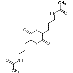 CAS#: 21028-09-1, N,N'-[(3,6-Dioxo-2,5-Piperazinediyl)Di-3,1-Propanediyl]Diacetamide