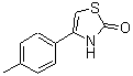 CAS 登录号：2103-90-4， 4-(4-甲基苯基)-1,3-噻唑-2(3H)-酮