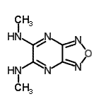 CAS#: 210301-47-6, N,N'-Dimethyl[1,2,5]Oxadiazolo[3,4-b]Pyrazine-5,6-Diamine