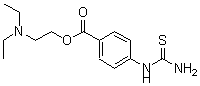 CAS#: 21033-42-1, 4-[(Aminothioxomethyl)Amino]-Benzoic Acid 2-(Diethylamino)Ethyl Ester