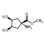 CAS#: 210431-51-9, Methyl (1S,3R,4S)-1-Amino-3,4-Dihydroxycyclopentanecarboxylate