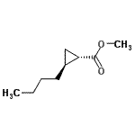 CAS#: 210546-53-5, Methyl (1S,2S)-2-Butylcyclopropanecarboxylate