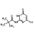 CAS#: 210686-56-9, N-(4-Hydroxy-6-Oxo-1,6-Dihydro-2-Pyrimidinyl)-2,2-Dimethylpropanamide