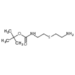 CAS#: 210767-27-4, 2-Methyl-2-Propanyl {2-[(2-Aminoethyl)Sulfanyl]Ethyl}Carbamate
