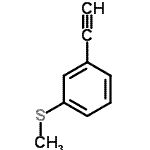 CAS#: 210905-75-2, 1-Ethynyl-3-(Methylsulfanyl)Benzene