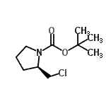 CAS 登录号:210963-90-9, 2-甲基-2-丙基(2R)-2-(氯甲基)-1-吡咯烷羧酸酯