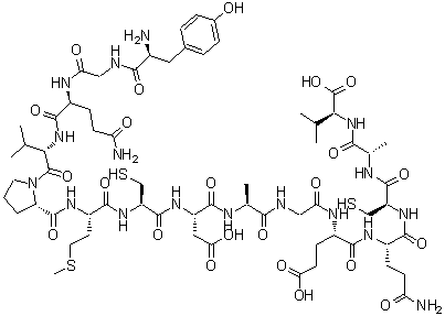 CAS 登录号：210978-19-1， L-酪氨酰甘氨酰-L-谷氨酰胺酰-L-缬氨酰-L-脯氨酰-L-蛋氨酰-L-半胱氨酰-L-alpha-天冬氨酰-L-丙氨酰甘氨酰-L-alpha-谷氨酰-L-谷氨酰胺酰-L-半胱氨酰-L-丙氨酰-L-缬氨酸
