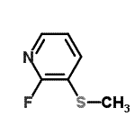 CAS#: 210992-56-6, 2-Fluoro-3-(Methylsulfanyl)Pyridine
