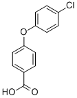CAS 登录号：21120-67-2， 4-(4-氯苯氧基)-苯甲酸
