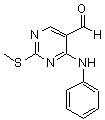 CAS#: 211245-56-6, 4-Anilino-2-(Methylsulfanyl)-5-Pyrimidinecarbaldehyde