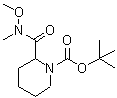 CAS 登录号：211310-10-0， 2-[甲氧基(甲基)氨基甲酰]-1-哌啶羧酸叔丁酯