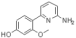 CAS 登录号：211494-29-0， 4-(6-氨基-2-吡啶基)-3-甲氧基苯酚