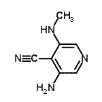 CAS#: 211571-83-4, 3-Amino-5-(Methylamino)Isonicotinonitrile