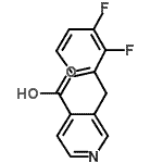 CAS 登录号：211679-03-7， 3-(2,3-二氟苄基)异烟酸