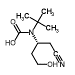 CAS#: 211804-20-5, [(2R)-1-Cyano-4-Hydroxy-2-Butanyl](2-Methyl-2-Propanyl)Carbamic Acid
