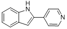 CAS 登录号：21182-07-0， 2-吡啶-4-基-1H-吲哚