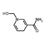 CAS#: 211875-65-9, 1-(Hydroxymethyl)-1,4-Dihydro-3-Pyridinecarboxamide