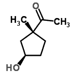 CAS#: 211875-85-3, 1-[(1R,3R)-3-Hydroxy-1-Methylcyclopentyl]Ethanone