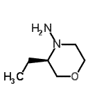 CAS#: 211987-82-5, (3R)-3-Ethyl-4-Morpholinamine