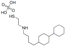 CAS#: 21209-21-2, 2-[[4-(4-Cyclohexylcyclohexyl)Butyl]Amino]Ethanethiol Sulfate