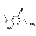 CAS#: 212255-67-9, 5-Cyano-6-Ethoxy-2-Methylnicotinic Acid
